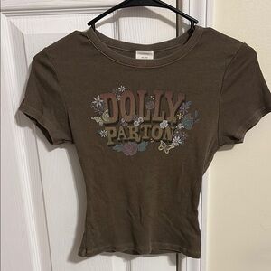 Brown Graphic Tee